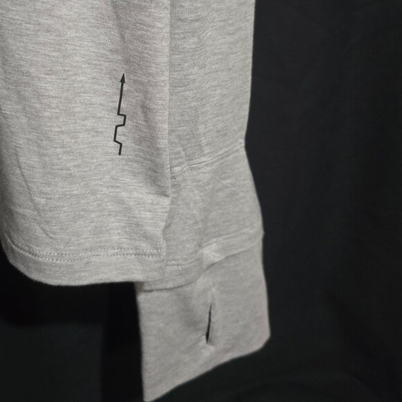 Path Projects Made in USA Pyrenees T19 Performance Hoodie - Heather Gray - sz XL - Picture 2 of 6